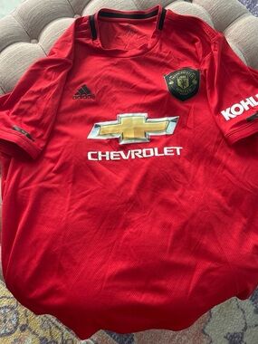 adidas Red Performance Soccer Jersey
